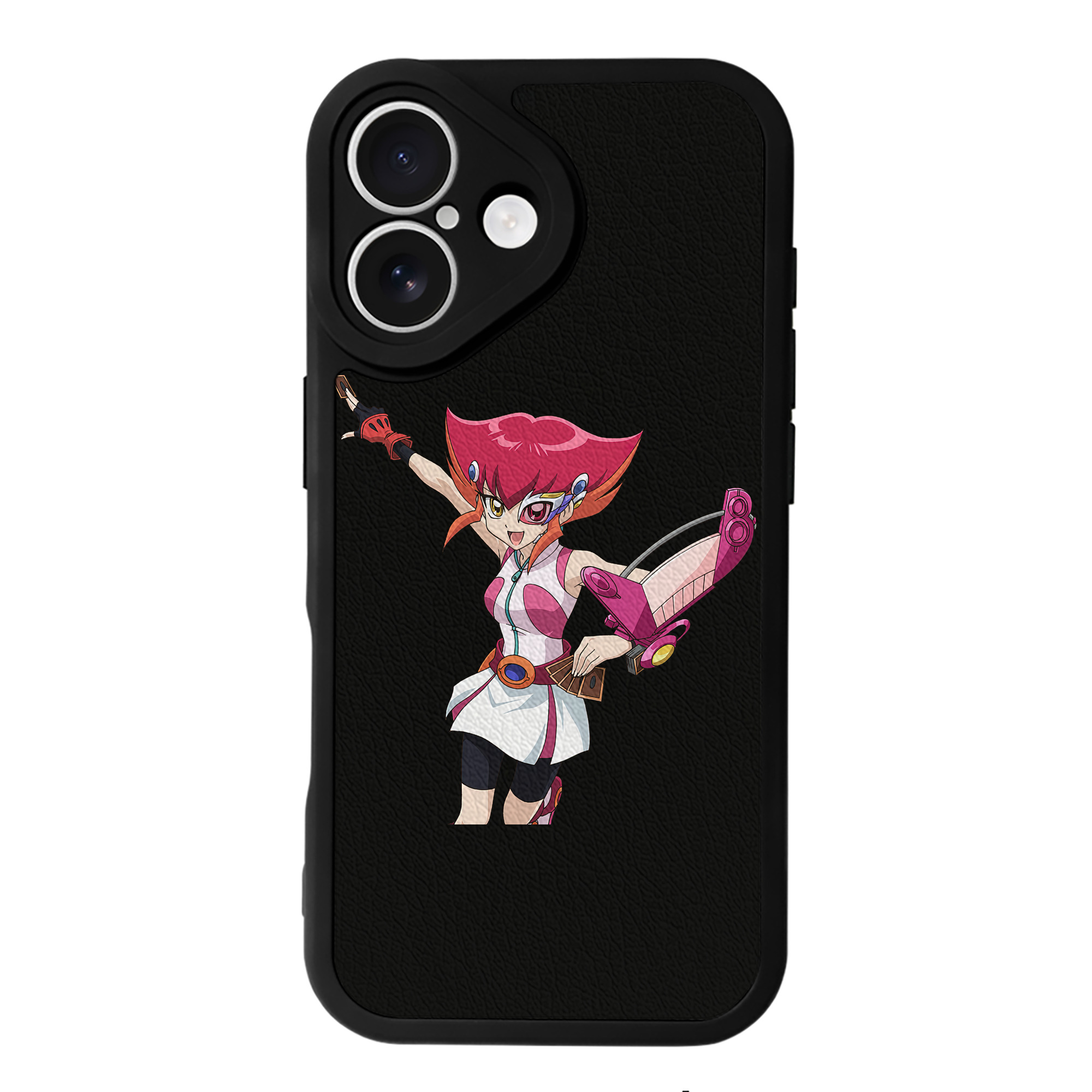 遊☆戯☆王 Yu-Gi-Oh! 【iPhone 16シリーズ対応】シリコンスマホケース（レザー調） 材質：シリコン